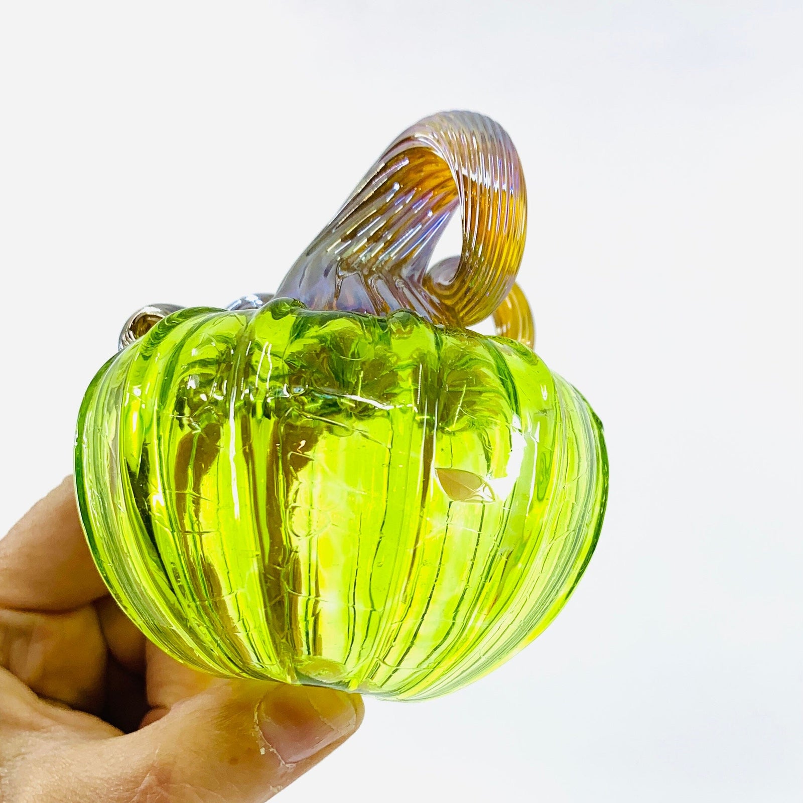 Daily Pumpkin 1350 Cutie Gabby Luke Adams Glass Blowing Studio 