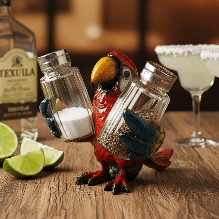 Parrot Salt and Pepper Shaker Chesapeake Bay 