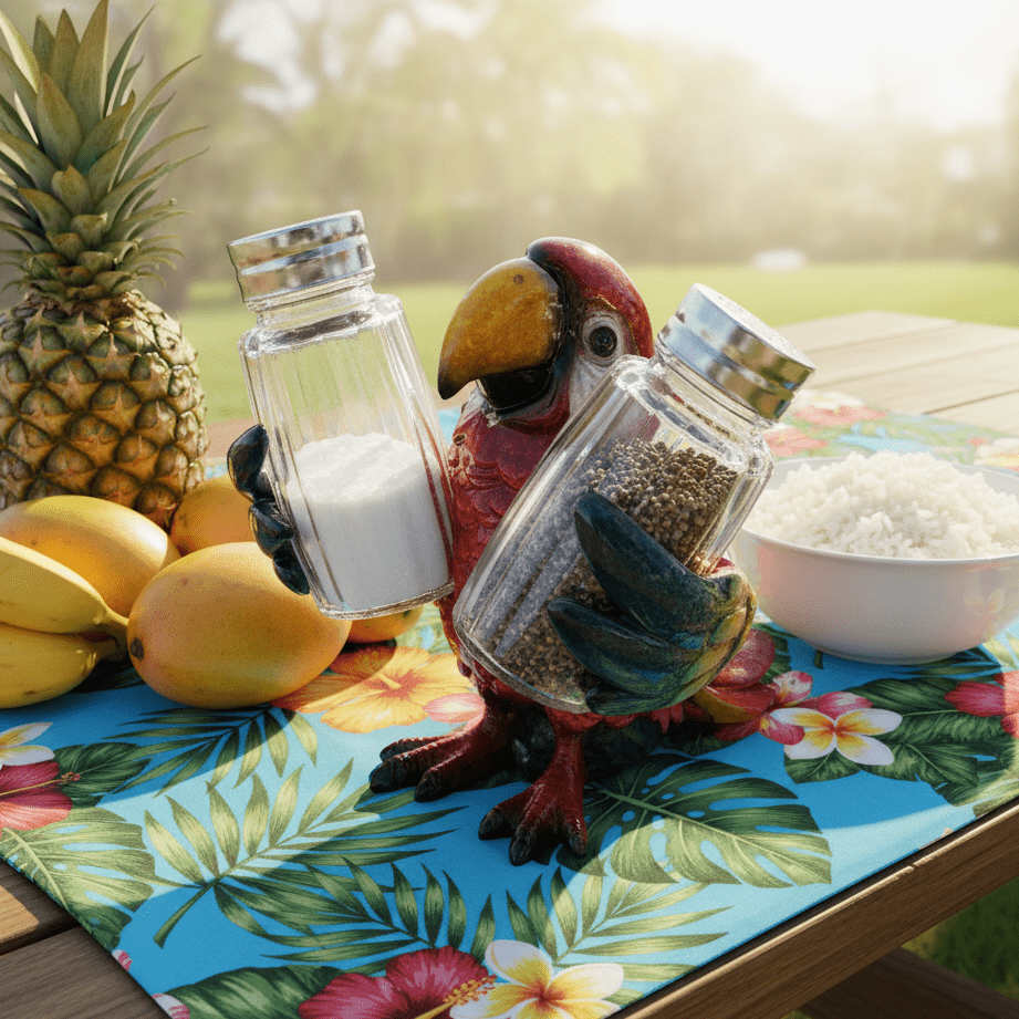 Parrot Salt and Pepper Shaker Chesapeake Bay 