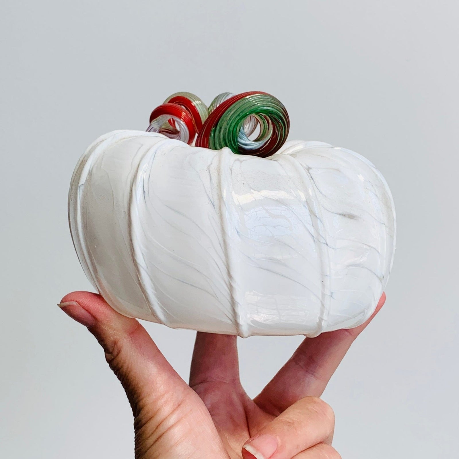 Daily Pumpkin 2767 Oops Squat Gabby Luke Adams Glass Blowing Studio 