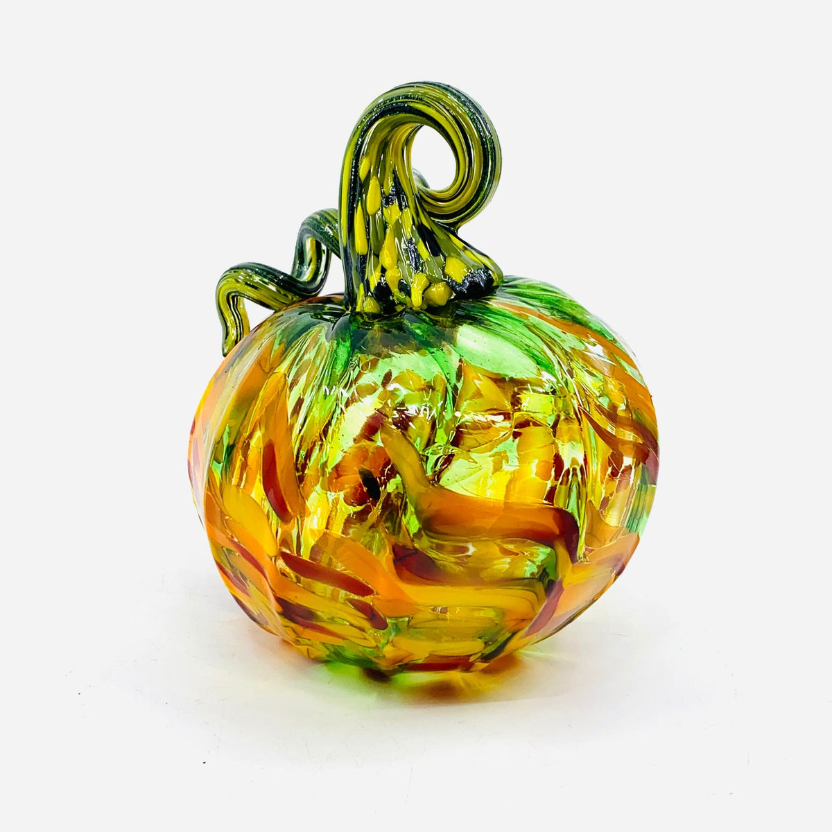 Daily Pumpkin 3628 Fall Jumbo Mini Gabby Luke Adams Glass Blowing Studio 