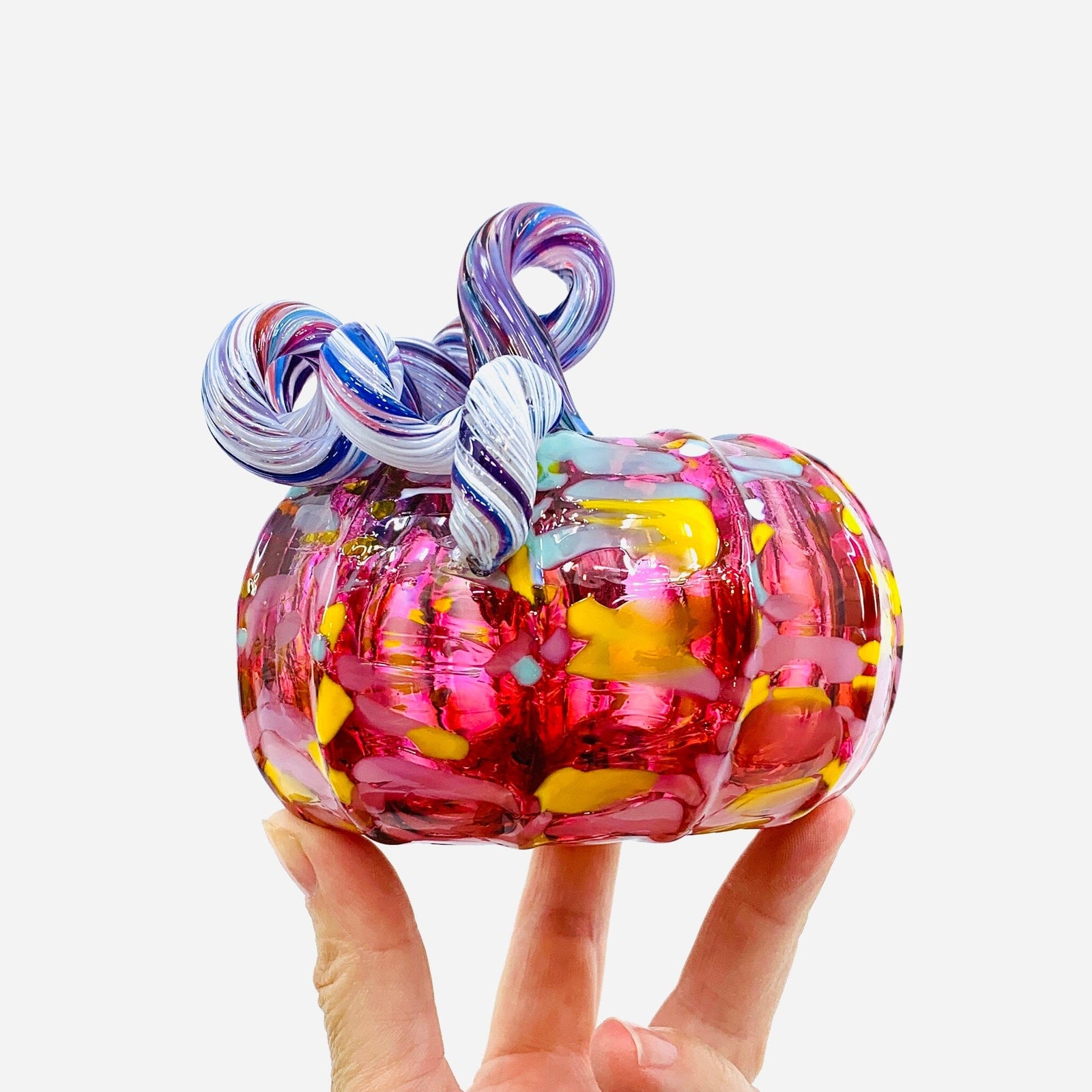 Daily Pumpkin 2247 Oops Squat Gabby Luke Adams Glass Blowing Studio 