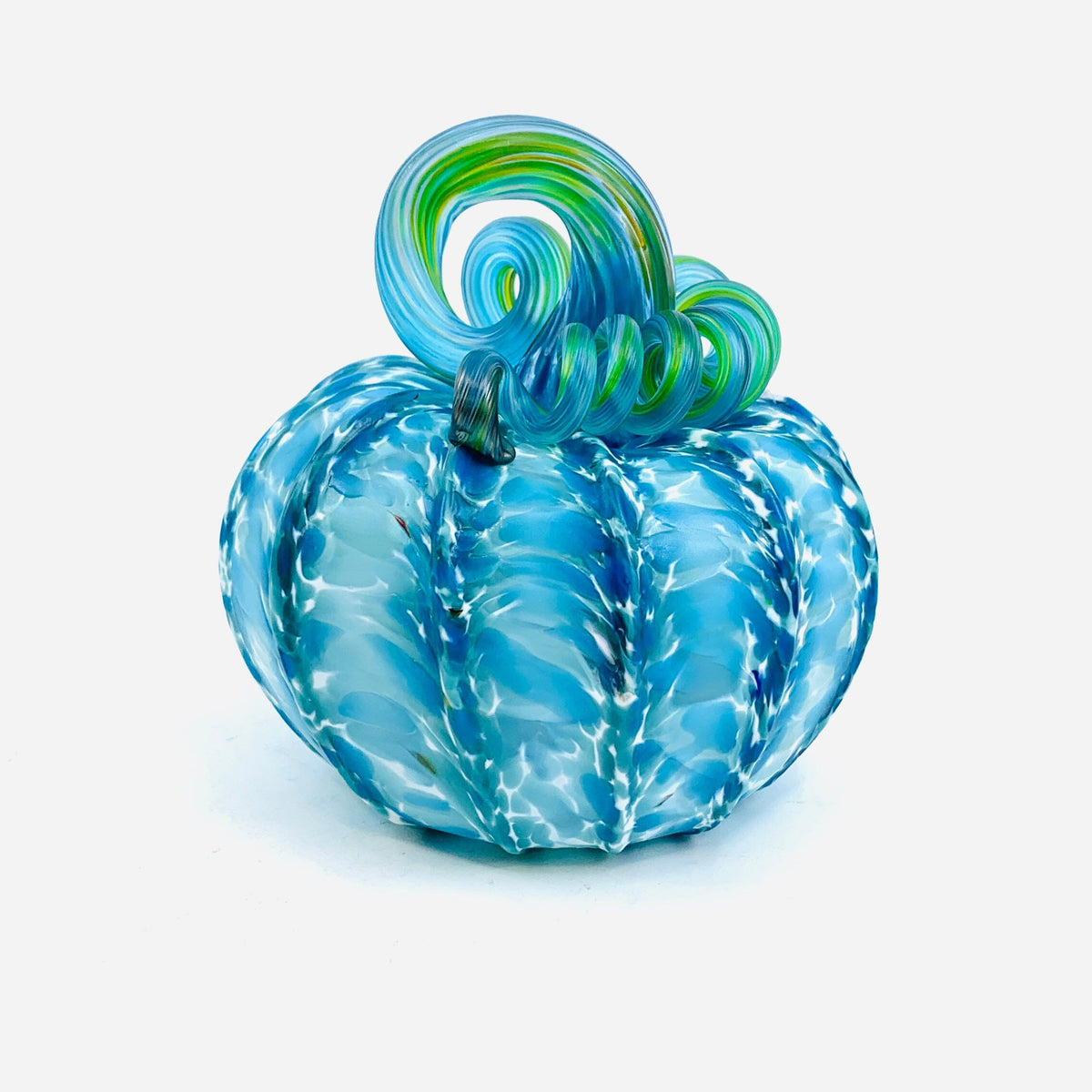 Daily Pumpkin 559 Coastal Matte Squat Gabby Luke Adams Glass Blowing Studio 