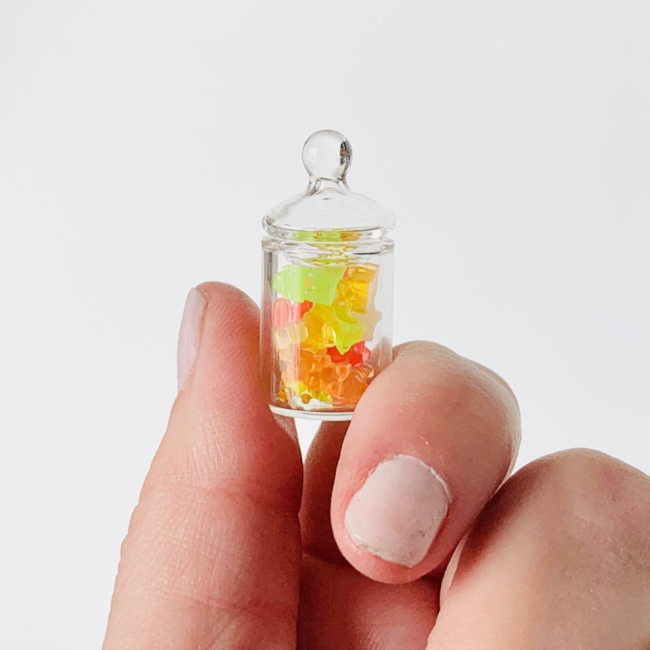 Tiniest Jar of Gummy Bears Miniature - 