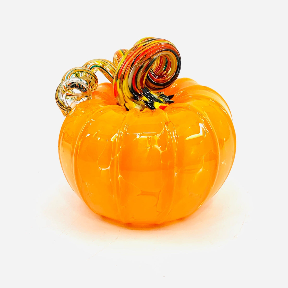 Daily Pumpkin 3079 Fall Squat Gabby Luke Adams Glass Blowing Studio 