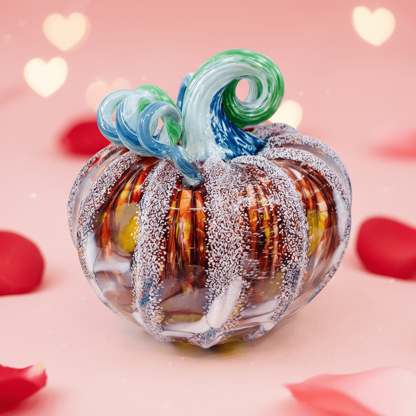 Daily Pumpkin 1695 Squat Gabby Luke Adams Glass Blowing Studio 