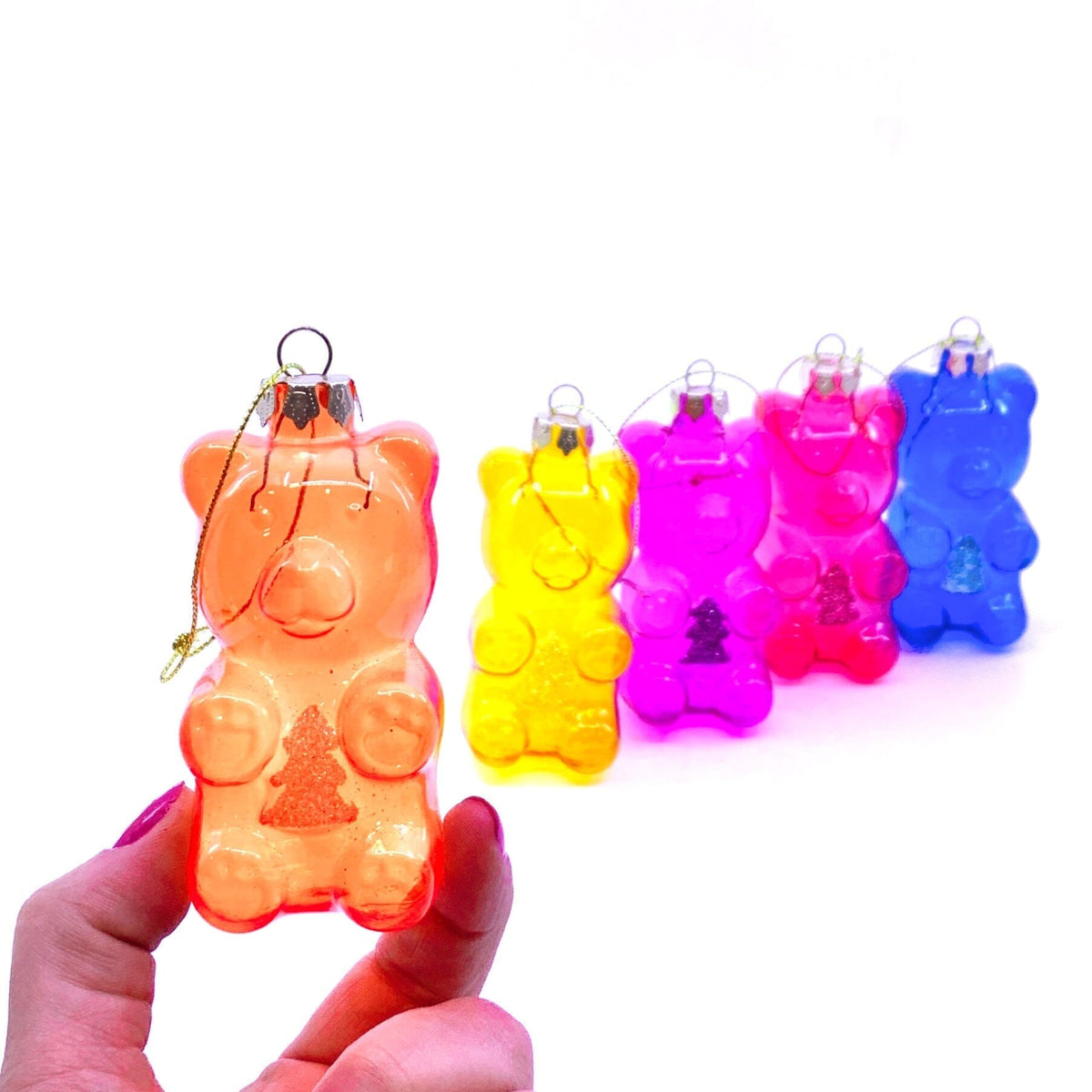 Glass Gummy Bear Ornament, Red Ornament One Hundred 80 Degrees 