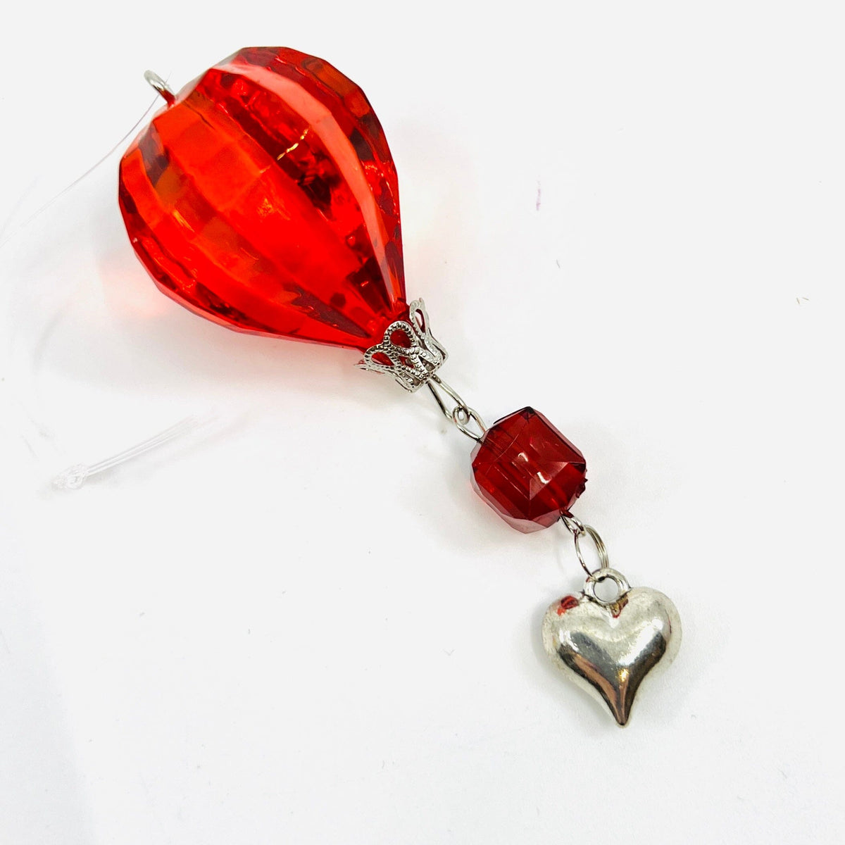 Mini Charm Balloon Crystal Ornament, Red Ornament GANZ 