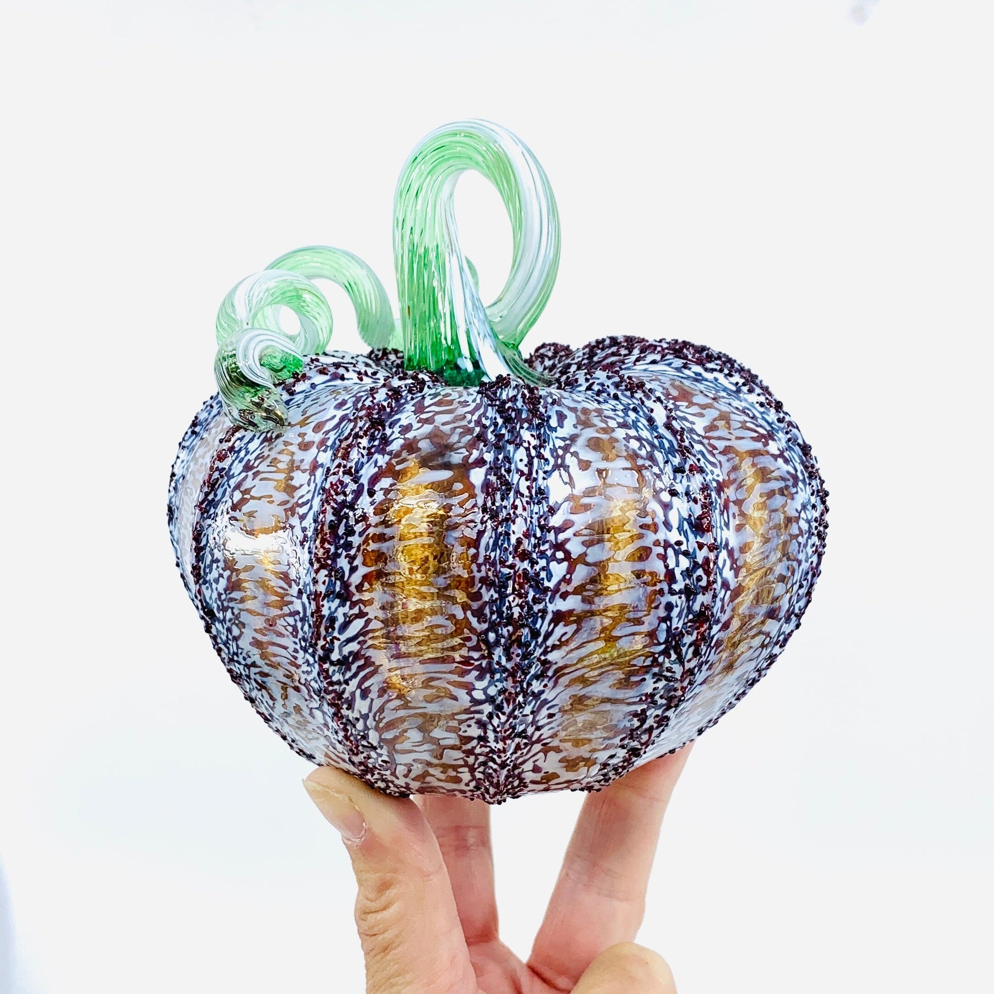 Daily Pumpkin 1773 Squat Gabby Luke Adams Glass Blowing Studio 