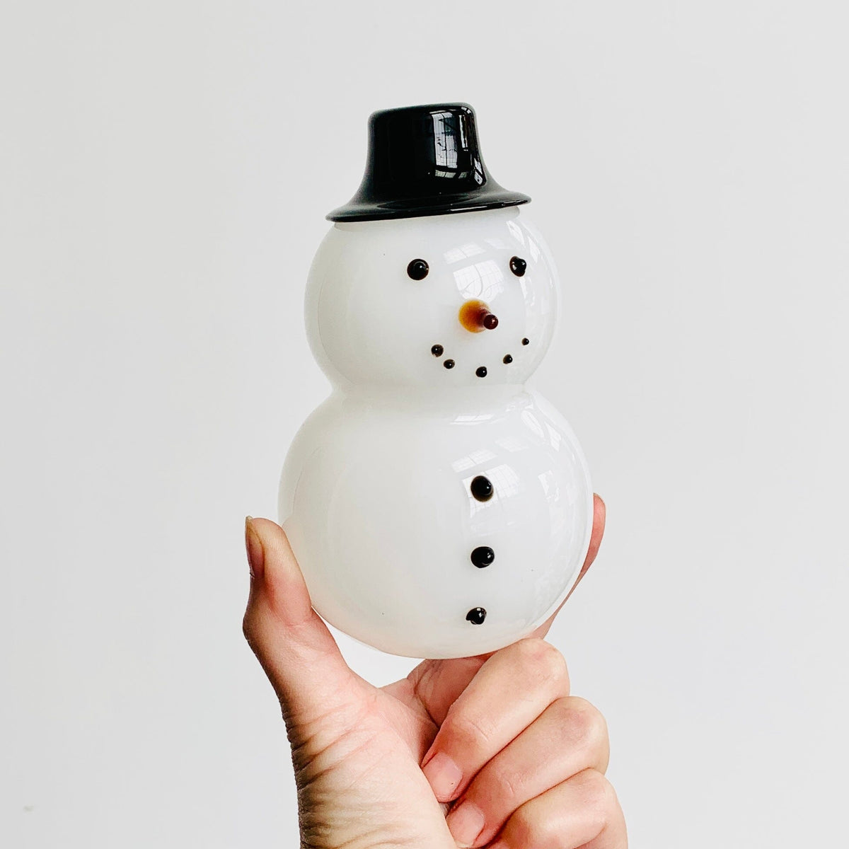 Smiling Snowman - Small Diamond Star 
