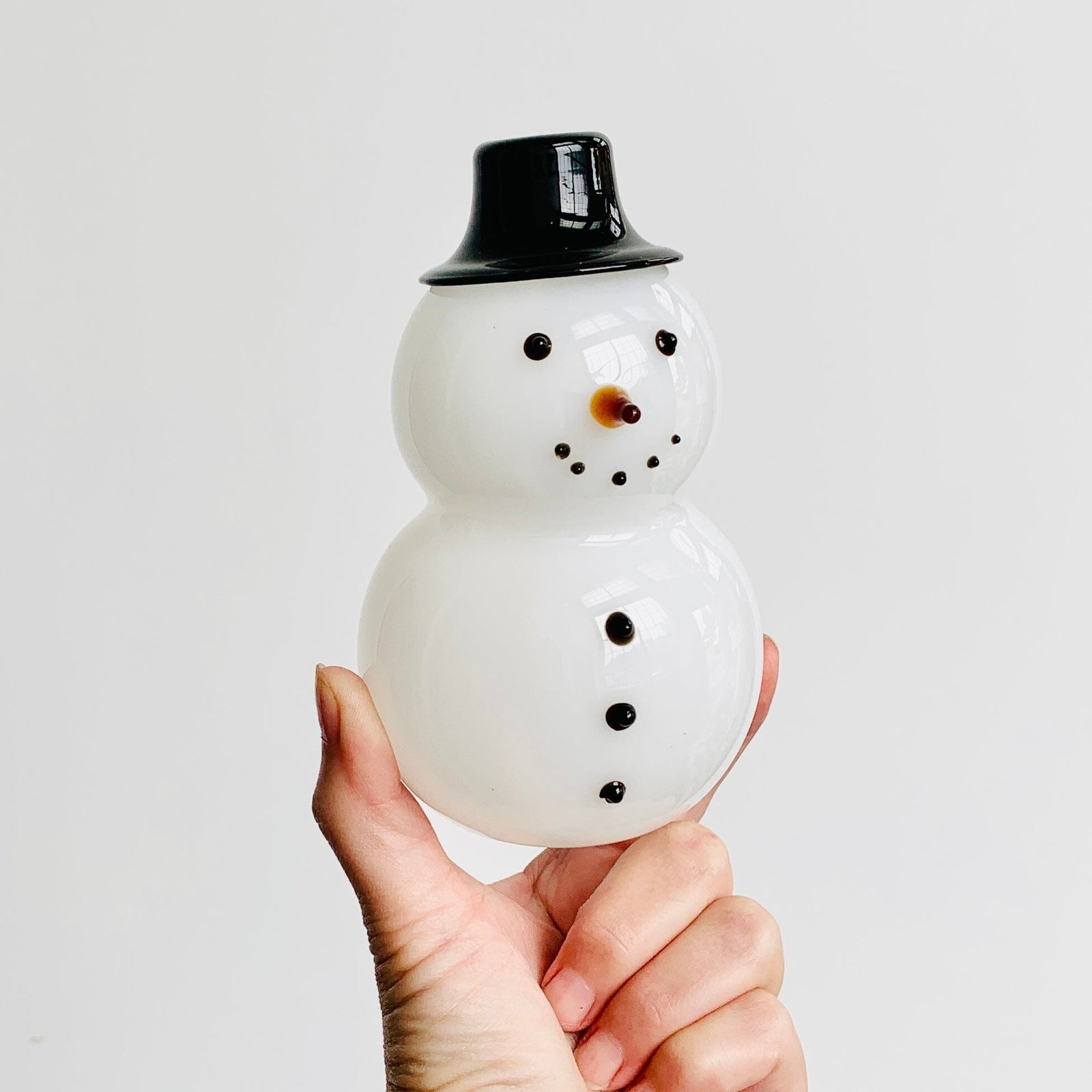 Smiling Snowman - Small Diamond Star 