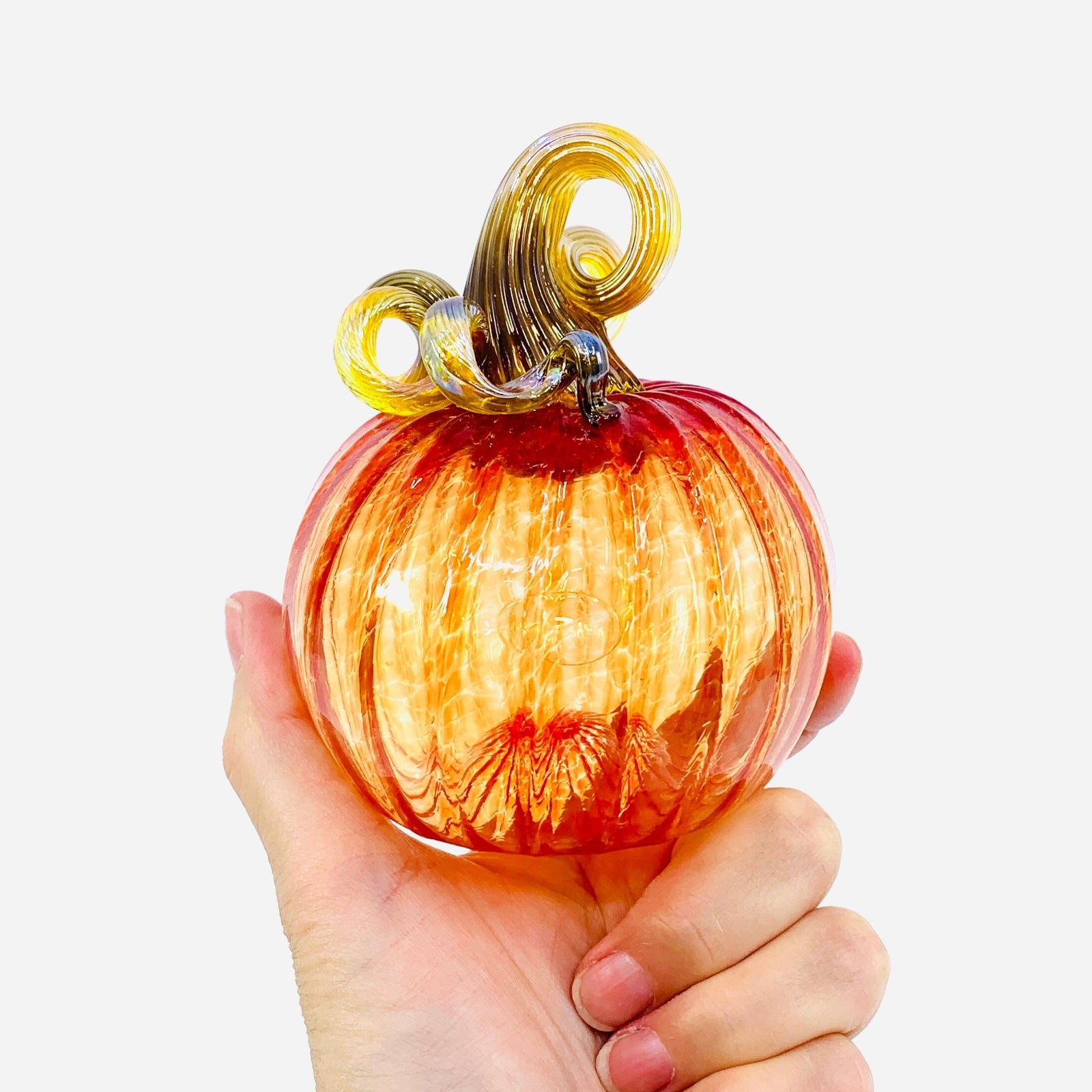 Daily Pumpkin 2623 Mini Gabby Luke Adams Glass Blowing Studio 