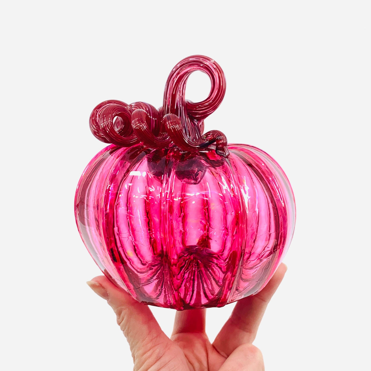 Daily Pumpkin 3571 Squat Gabby Luke Adams Glass Blowing Studio 