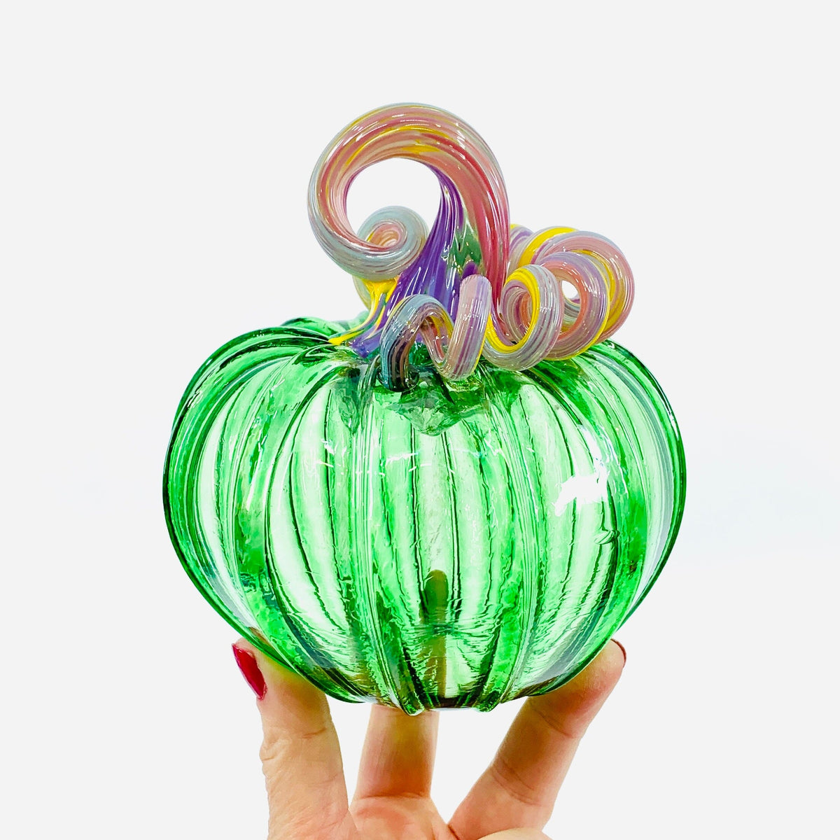 Daily Pumpkin 3689 Squat Gabby Luke Adams Glass Blowing Studio 