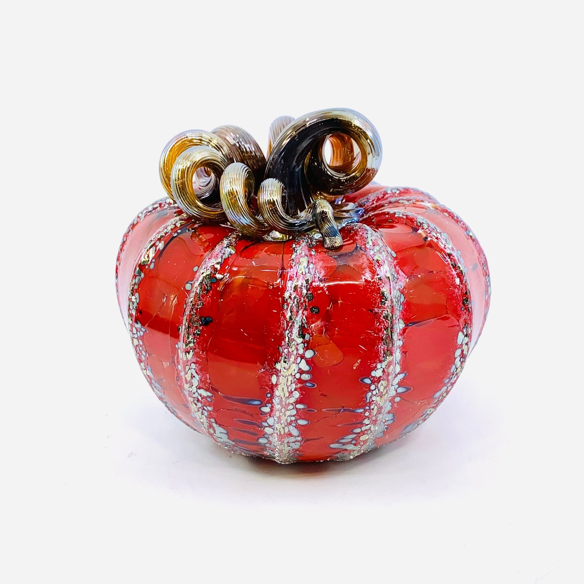 Daily Pumpkin 876 Holiday Squat Gabby Luke Adams Glass Blowing Studio 