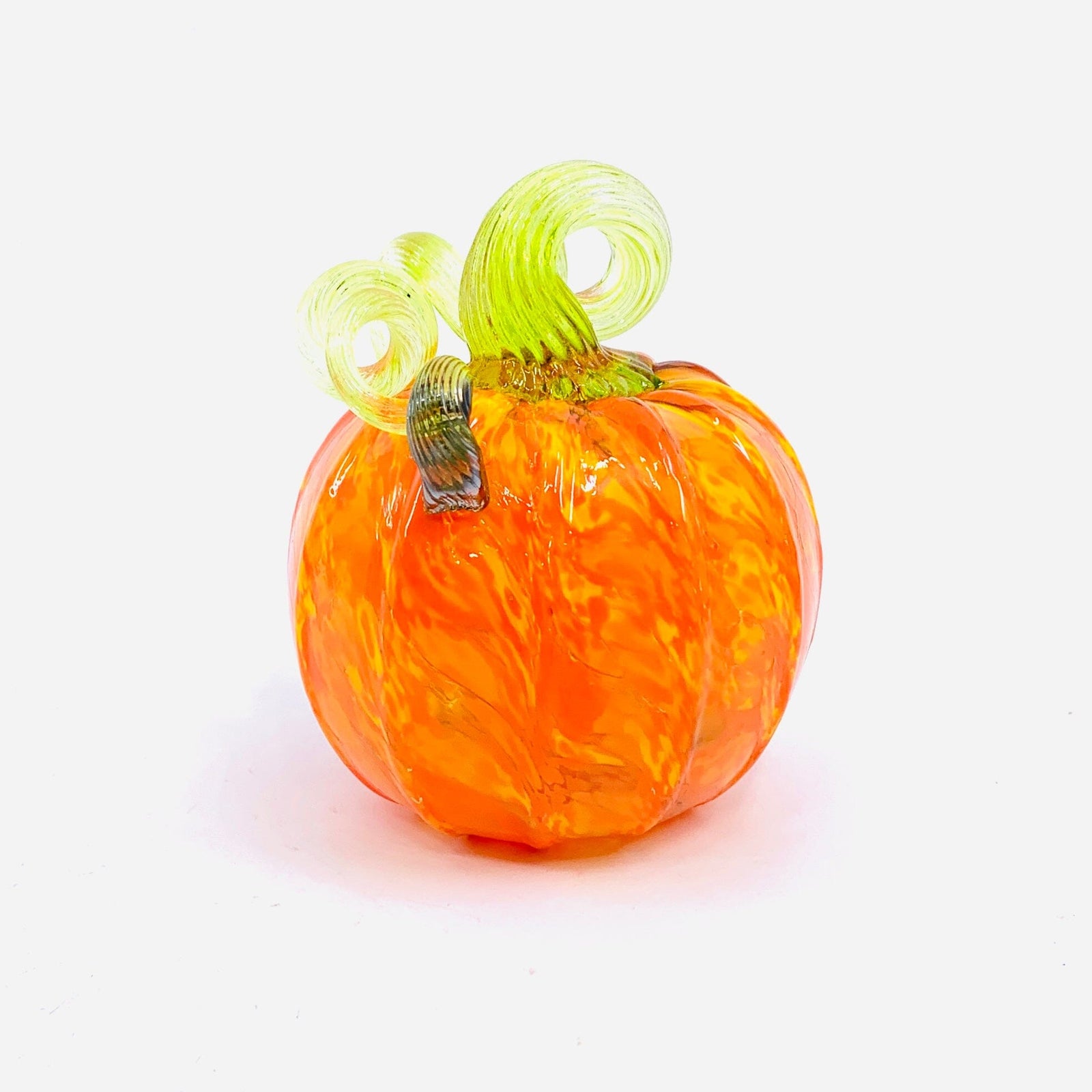 Daily Pumpkin 1332 Mini Daily Pumpkin Luke Adams Glass Blowing Studio 