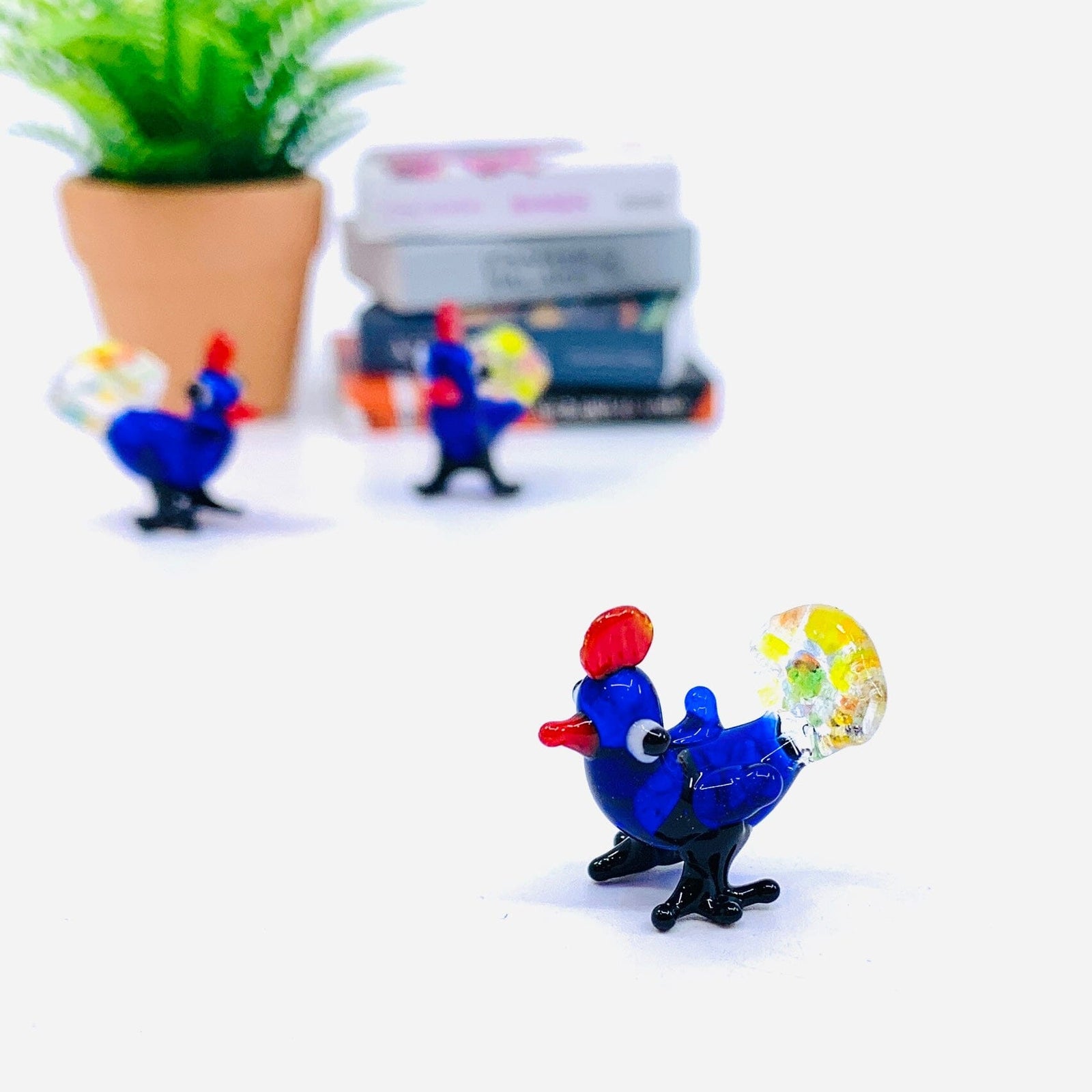 Tiny Glass Turkey 307 Miniature GANZ 