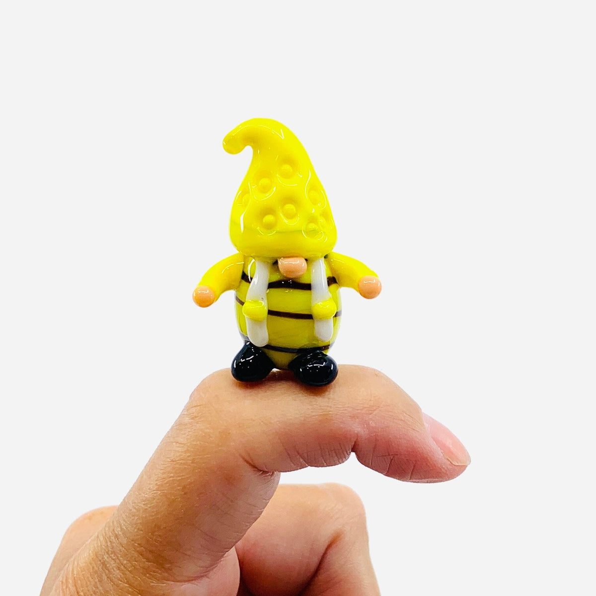 Glass Worker Bee Gnomes Miniature Alex Bumble 