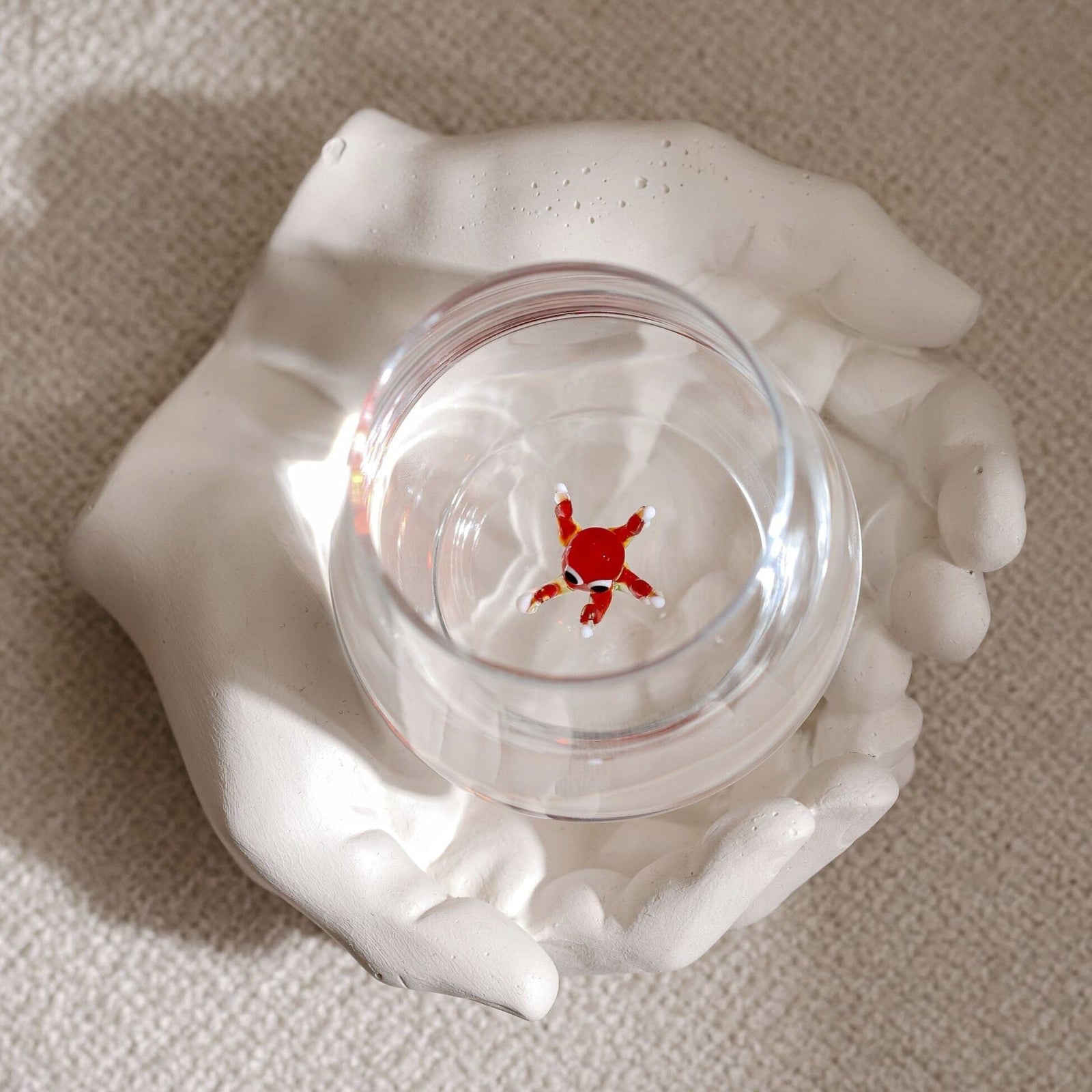 Tiny Animal Wine Glass, Octopus Decor MiniZoo 