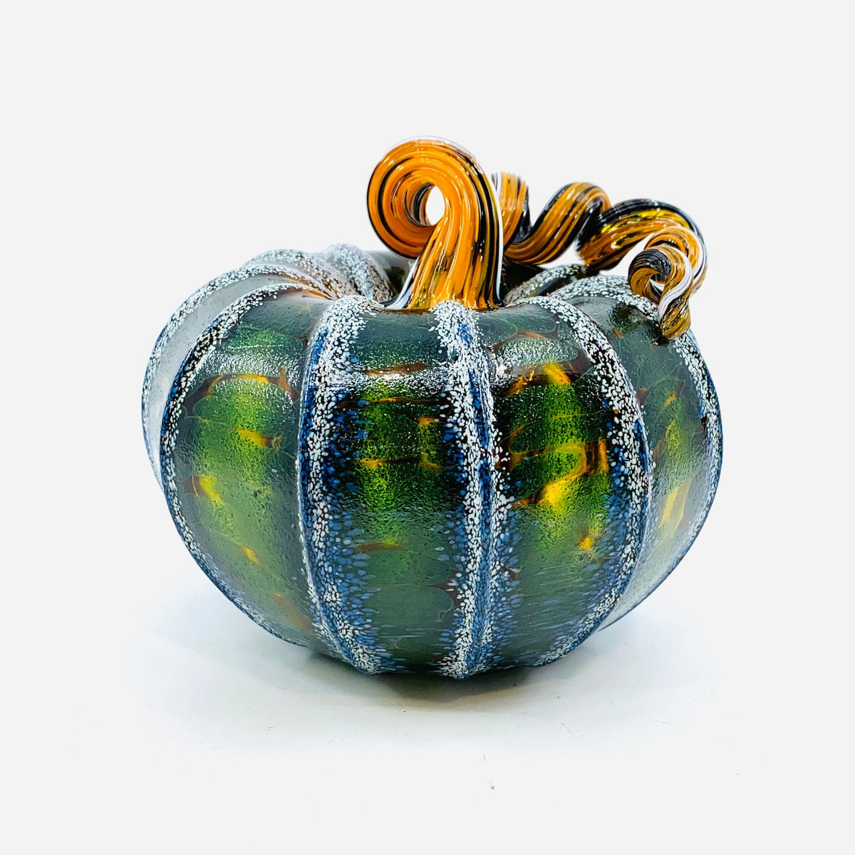 Daily Pumpkin 3922 Fall Squat Gabby Luke Adams Glass Blowing Studio 