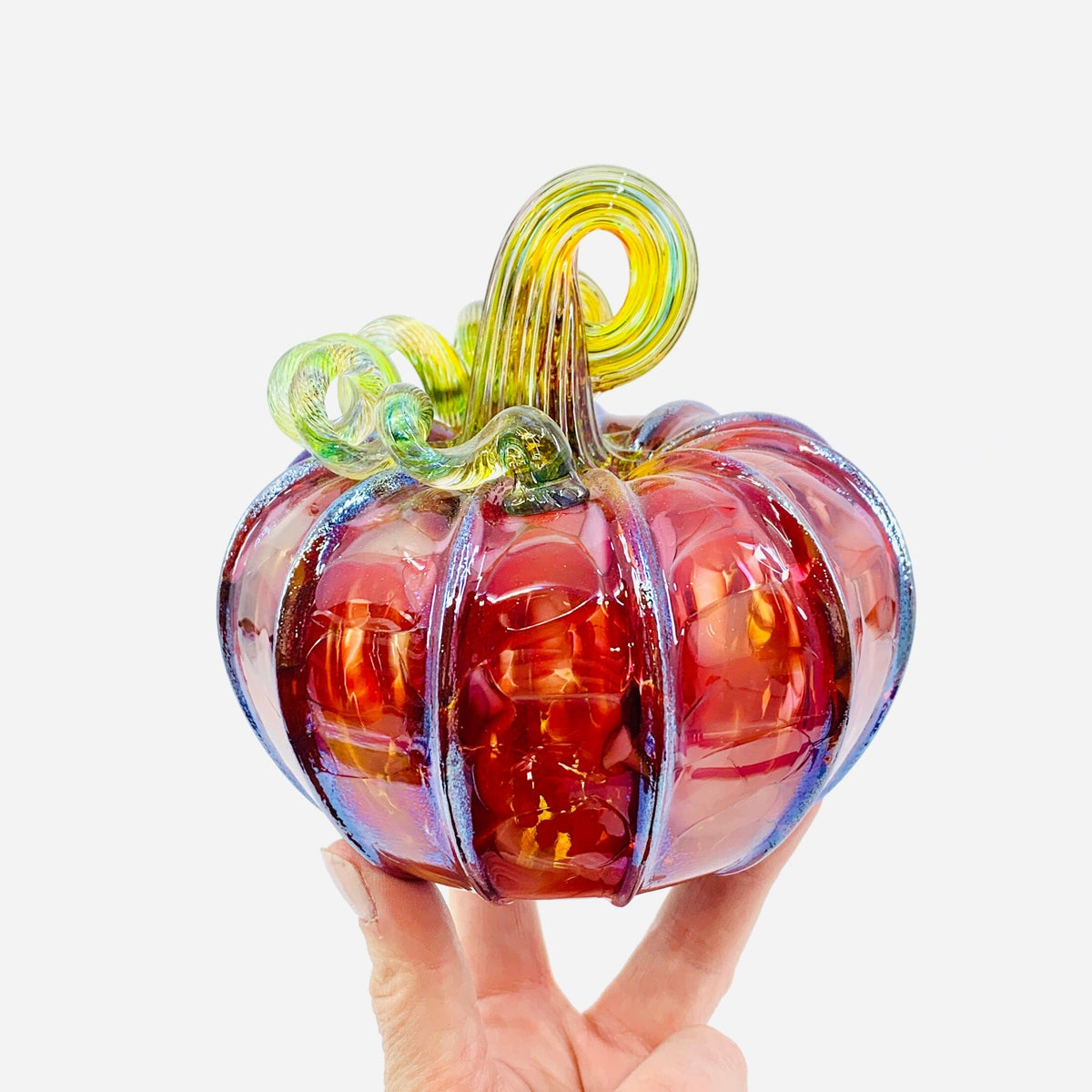 Daily Pumpkin 3740 Squat Gabby Luke Adams Glass Blowing Studio 