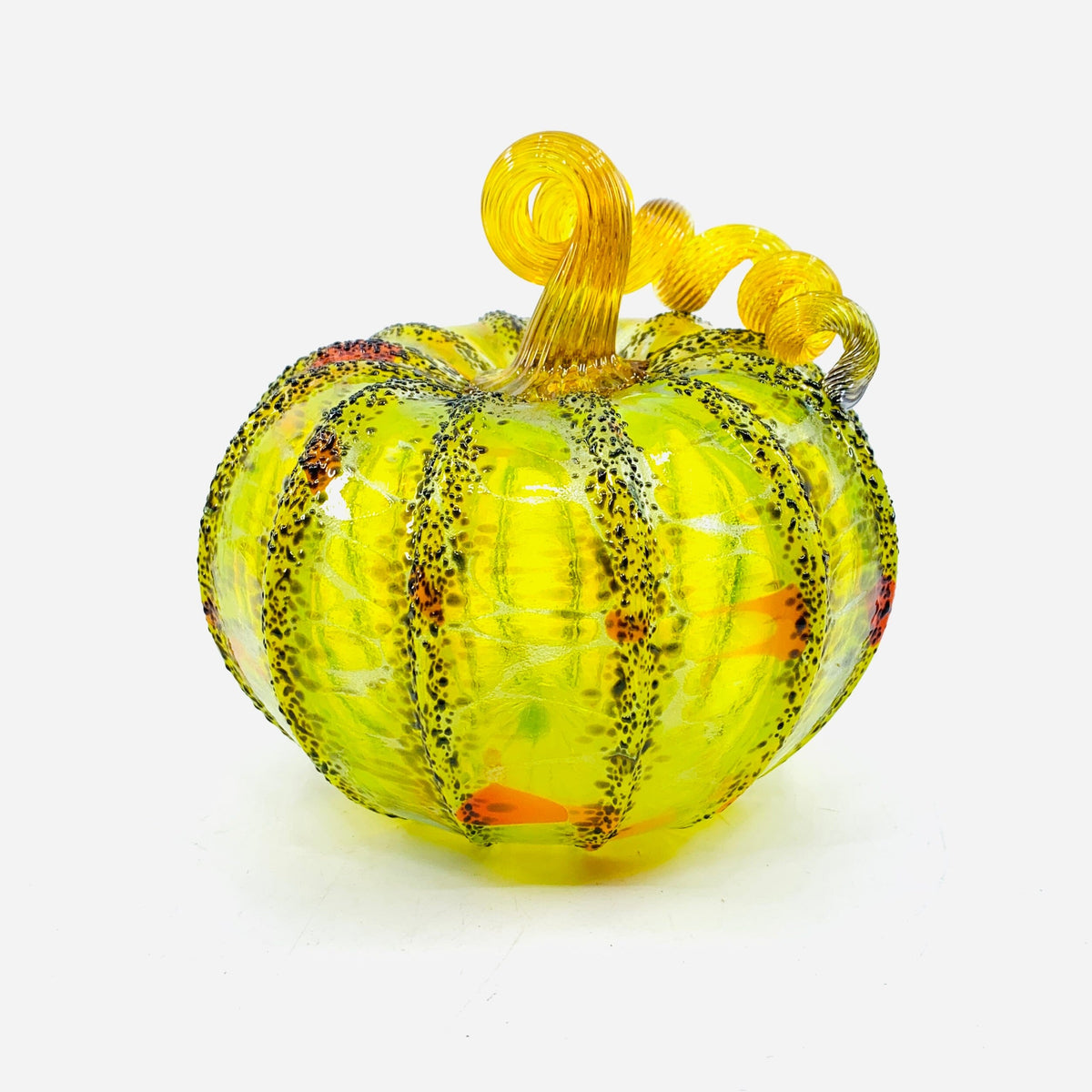 Daily Pumpkin 3795 Fall Squat Gabby Luke Adams Glass Blowing Studio 