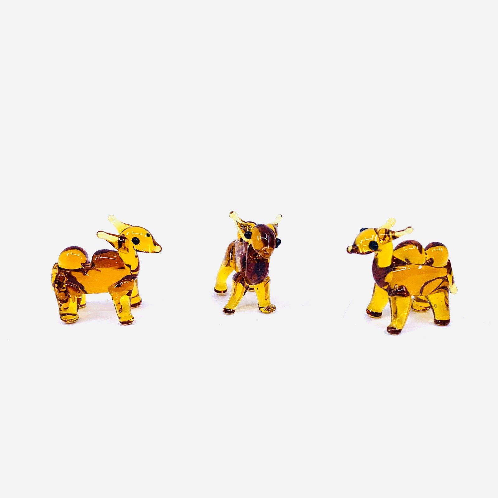 Tiny Glass Camel 348 Miniature GANZ 