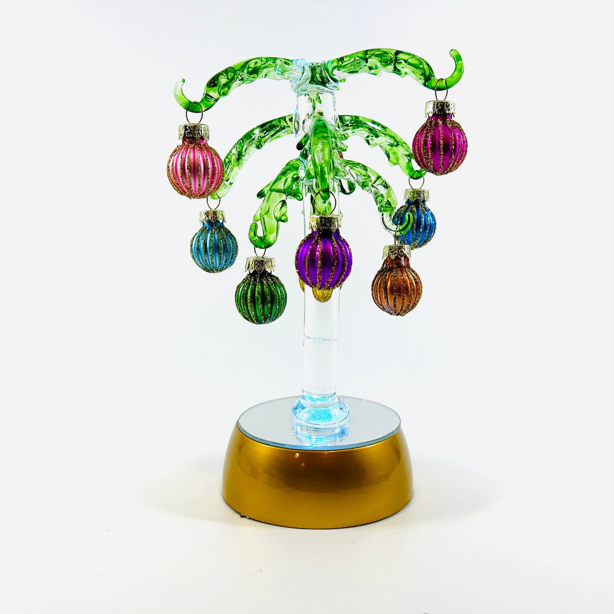 Glass Lighted Palm Tree 22 Decor Gift Essentials 