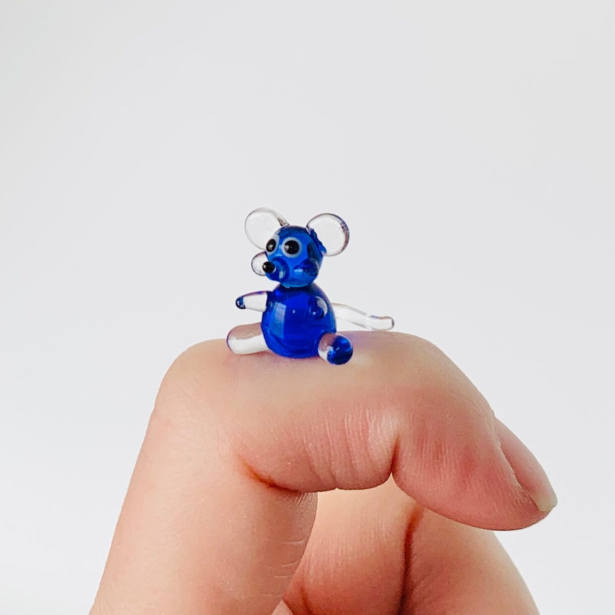 Teeny Teensie Blue Mouse 57 JACO 
