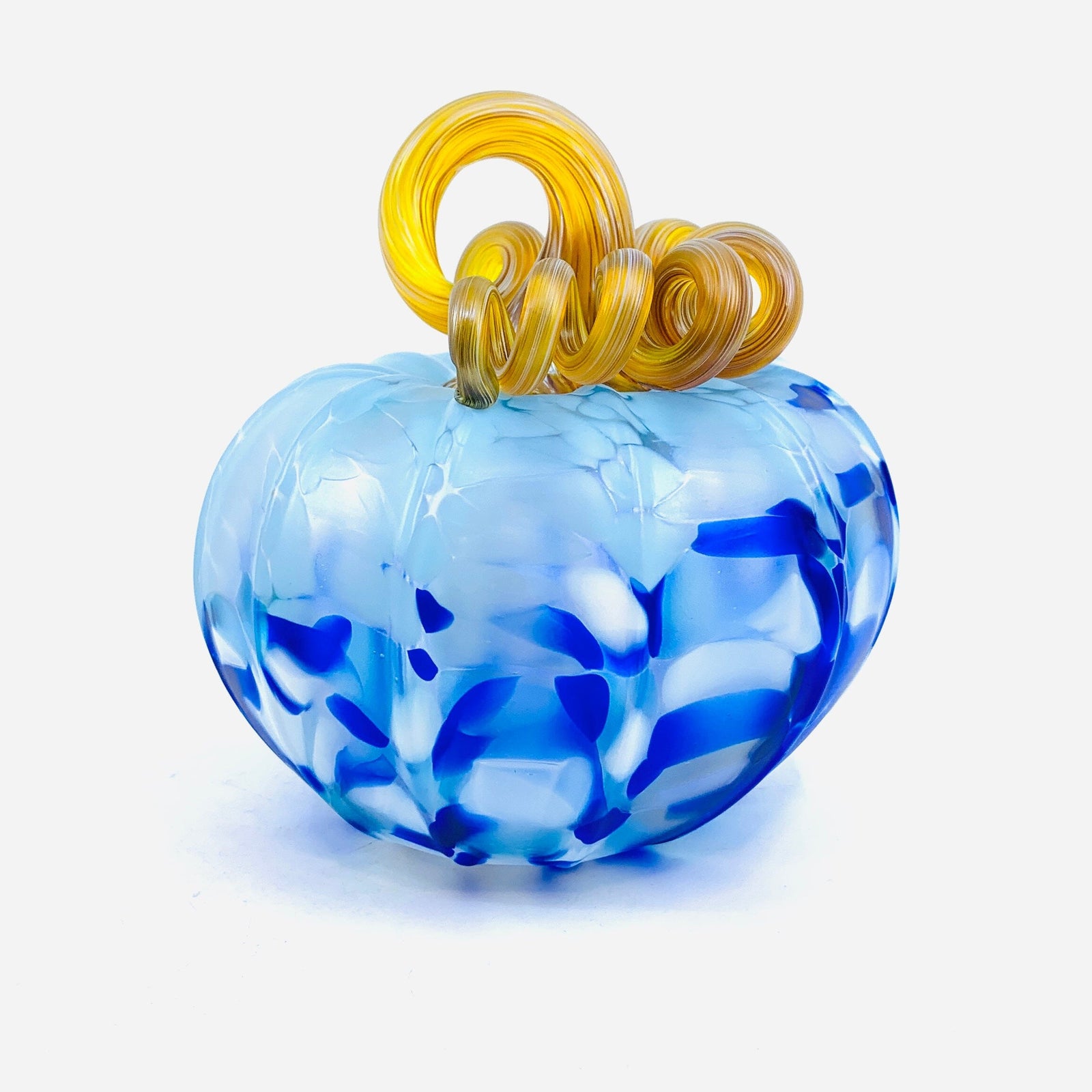 Daily Pumpkin 556 Coastal Matte Squat Gabby Luke Adams Glass Blowing Studio 