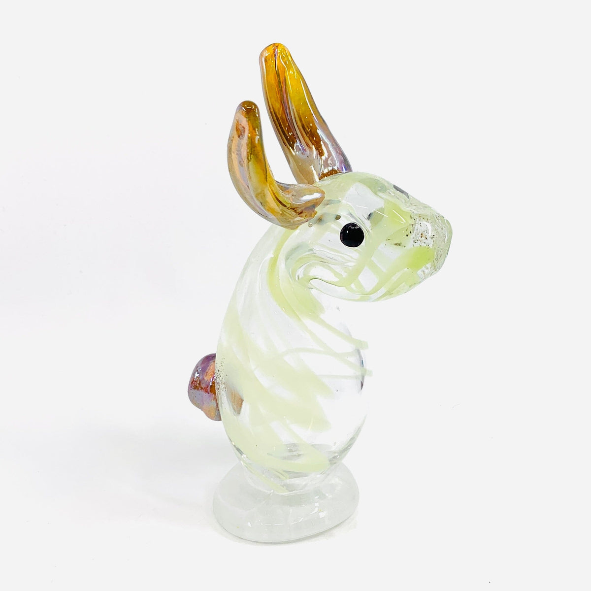 Daily Bunny 240 - Sir Hopsalot Gabby Luke Adams Glass Blowing Studio 