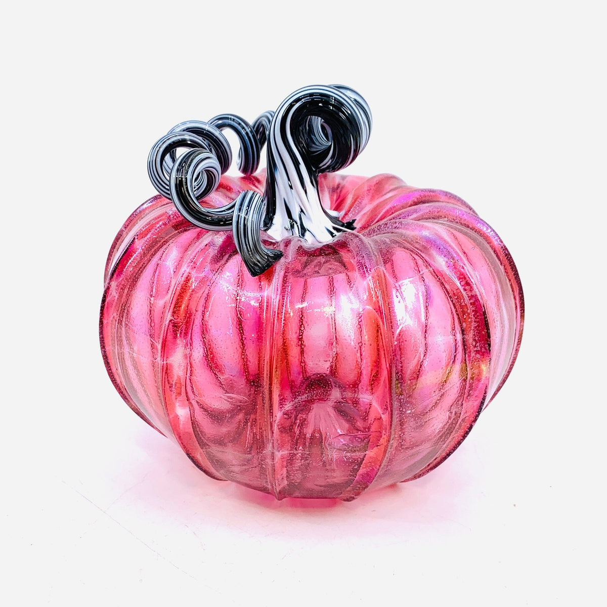 Daily Pumpkin 1265 Shimmer Squat Daily Pumpkin Luke Adams Glass Blowing Studio 