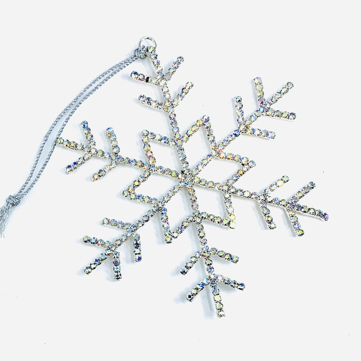 Snowflake Rhinestone Ornament 8