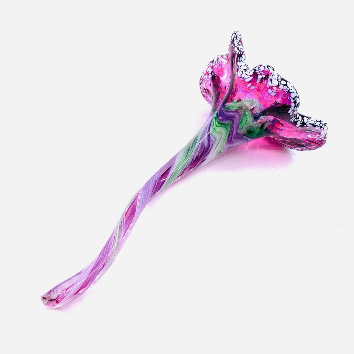 Pulled Glass Flower 589