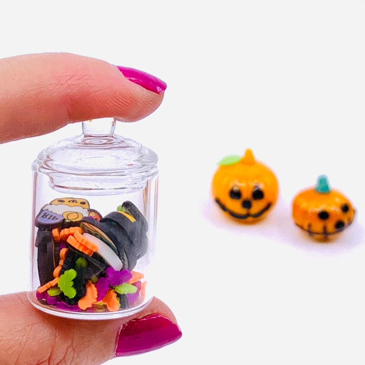 Tiniest Jar of Halloween Treats Miniature - 