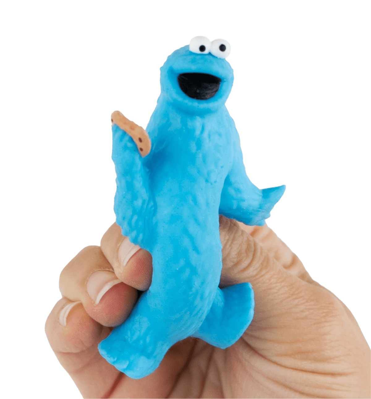 World's Smallest Seame Street Stretchies Cookie Monster Super Impulse 