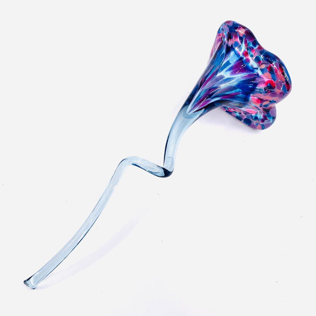 Pulled Glass Flower 24 Decor Luke Adams Glass Blowing Studio 