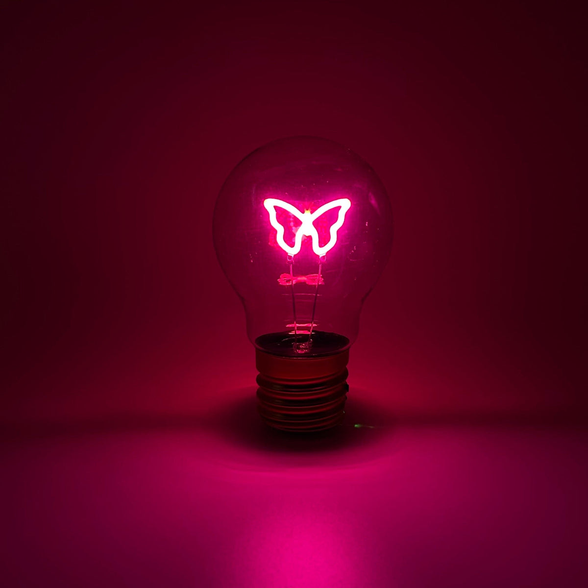 Neon Butterfly Lightbulb 29TONIGHT 