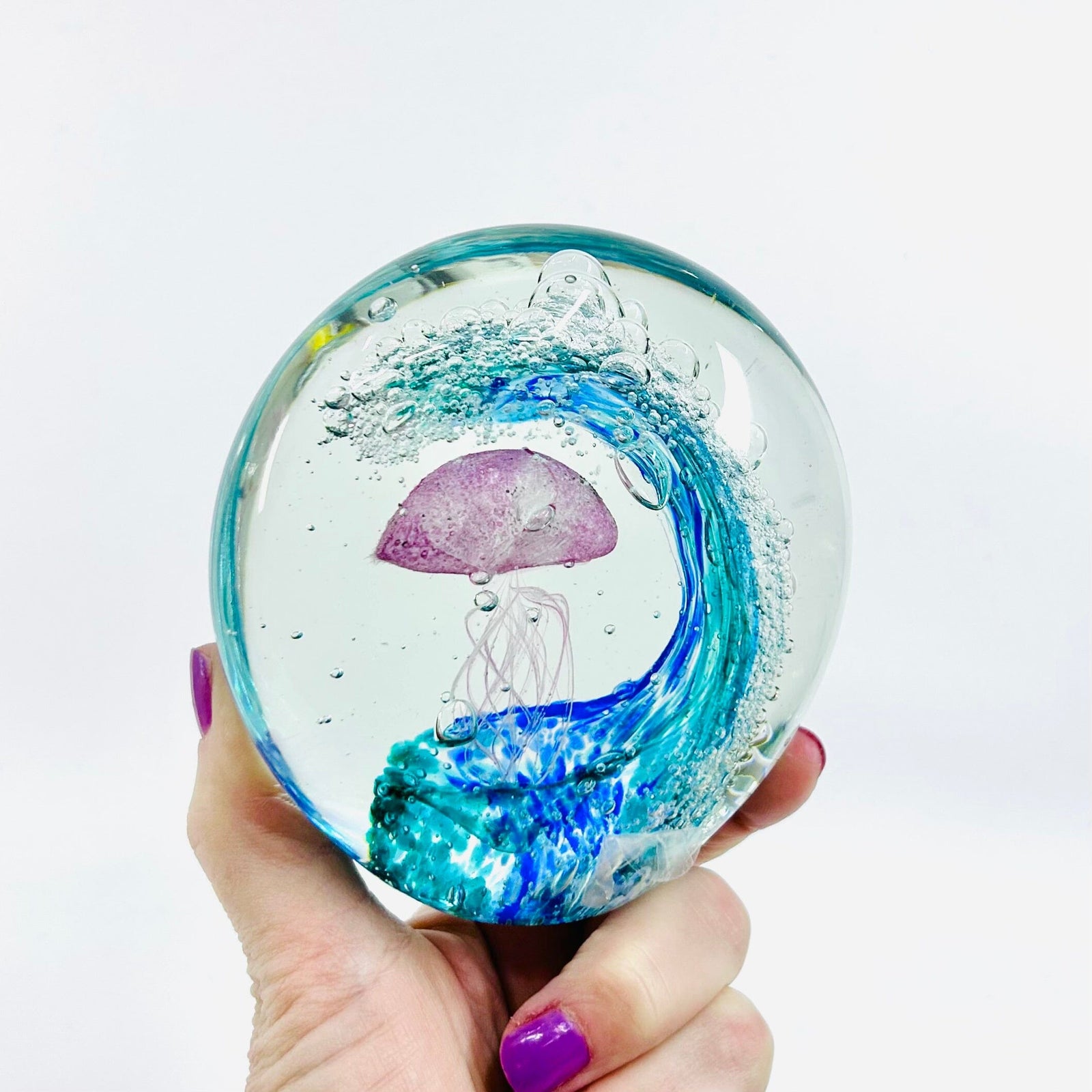 Wave Jellyfish Paperweight 20 Decor Chesapeake Bay 