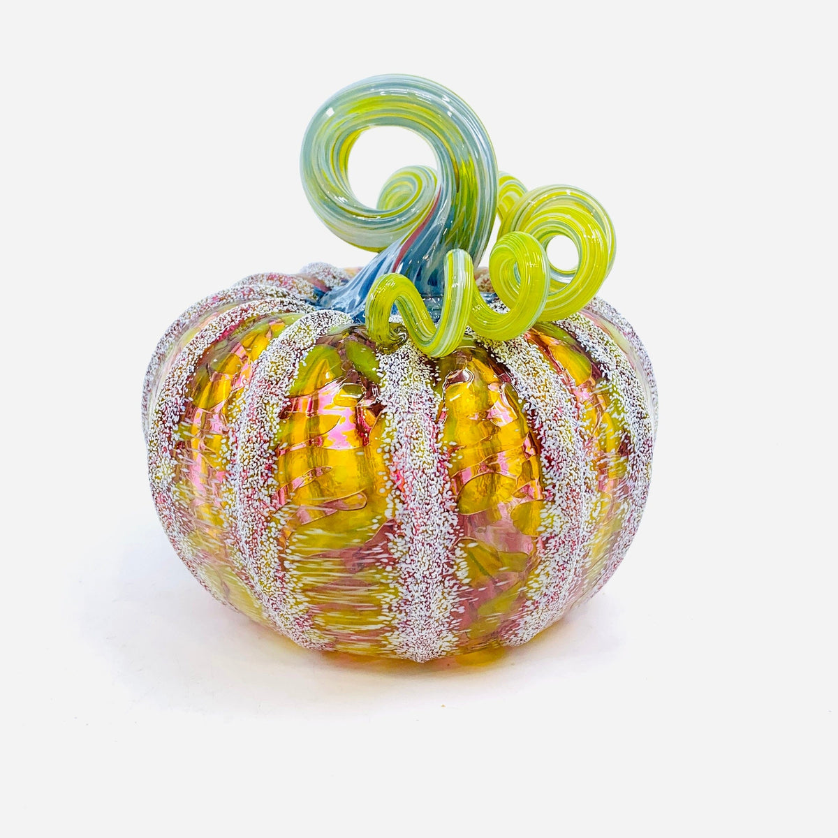 Daily Pumpkin 684 Squat Gabby Luke Adams Glass Blowing Studio 