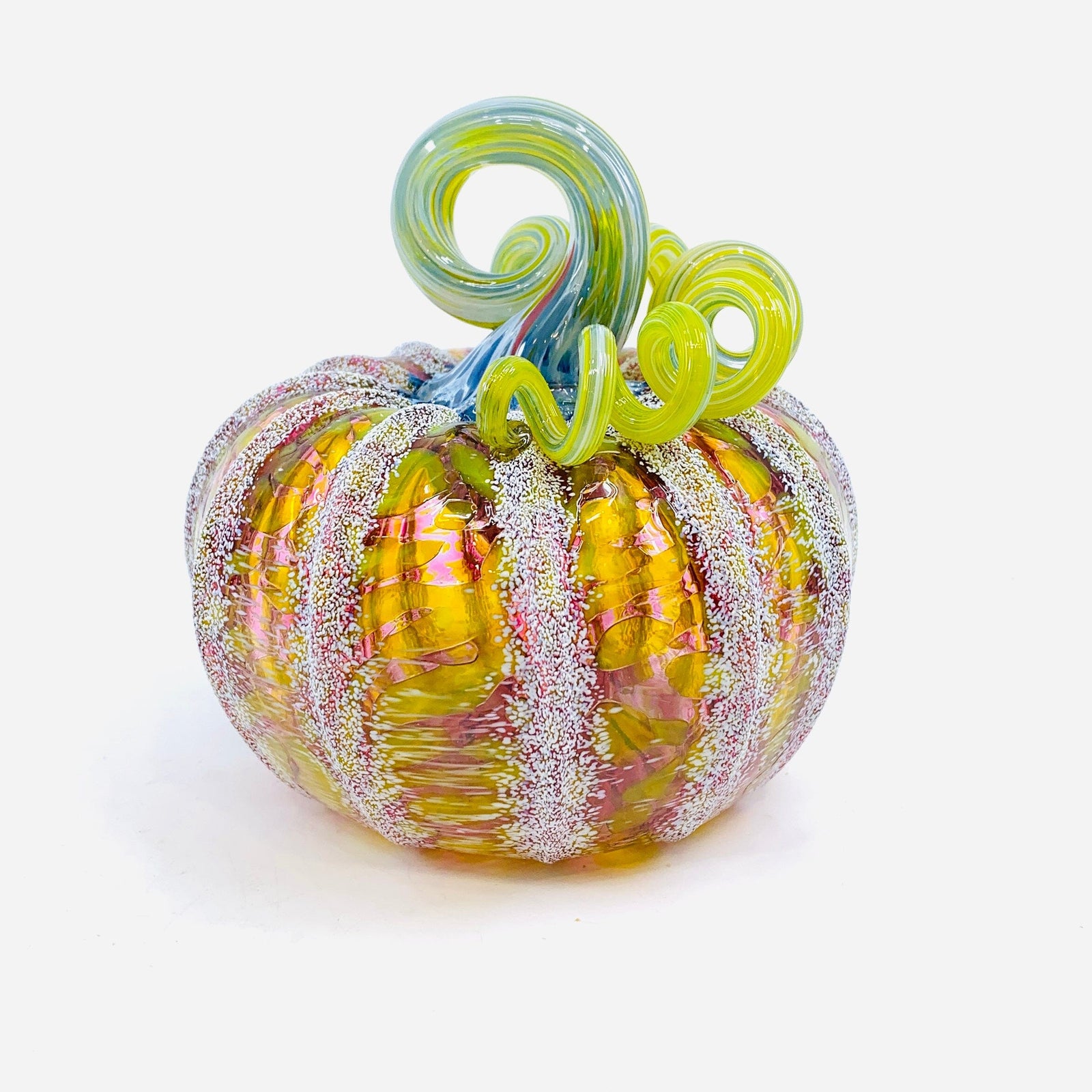 Daily Pumpkin 684 Squat Gabby Luke Adams Glass Blowing Studio 