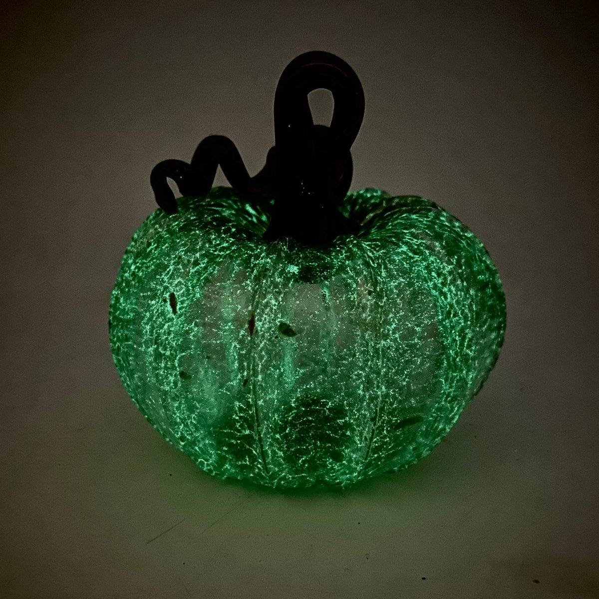 Daily Glow Pumpkin 516 Fall Squat Daily Pumpkin Luke Adams Glass Blowing Studio 