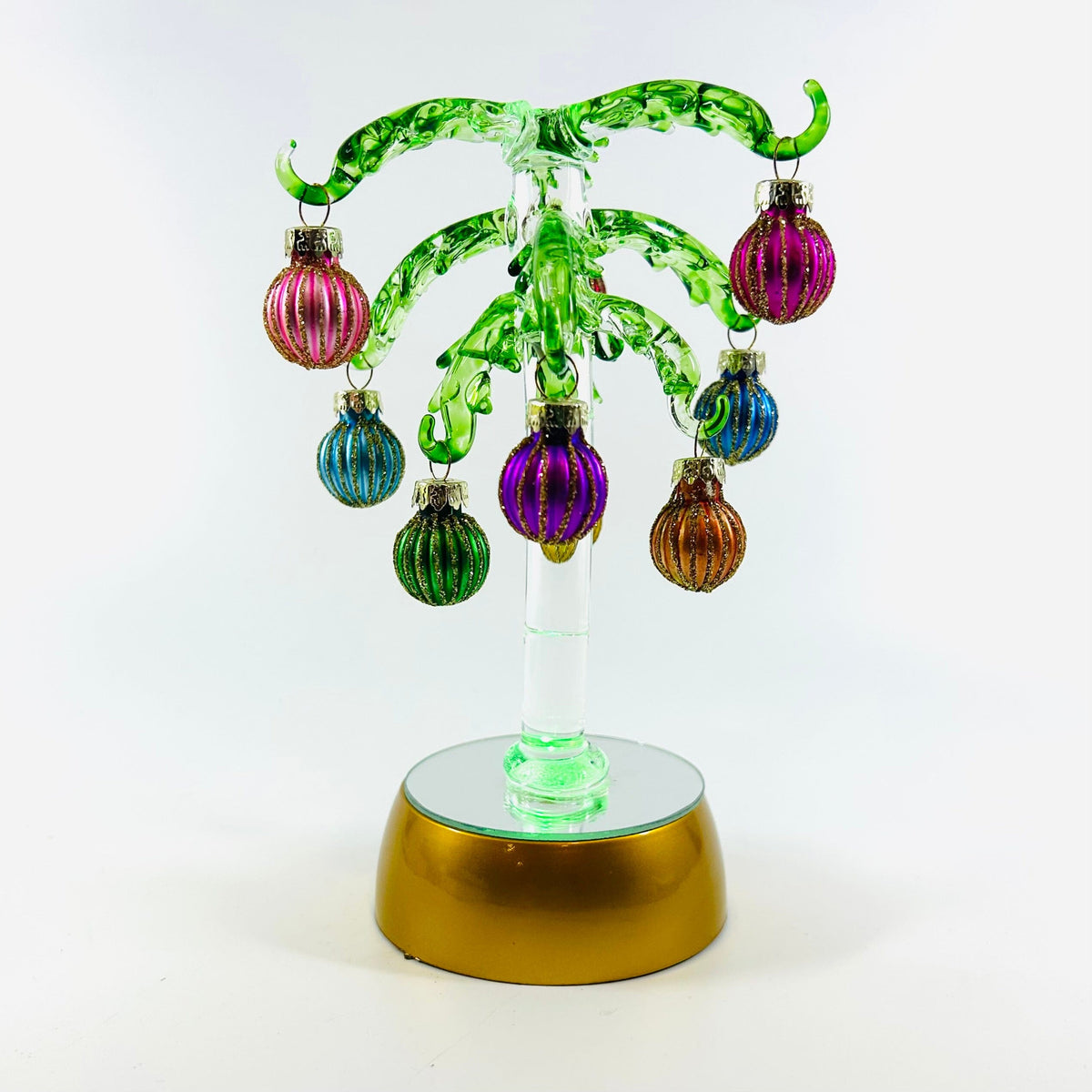 Glass Lighted Palm Tree 22 Decor Gift Essentials 