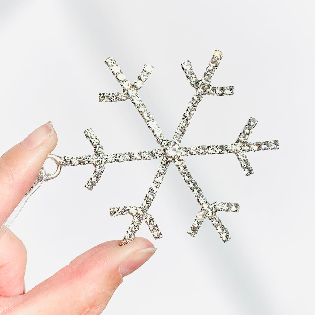 Snowflake Rhinestone Ornament 17