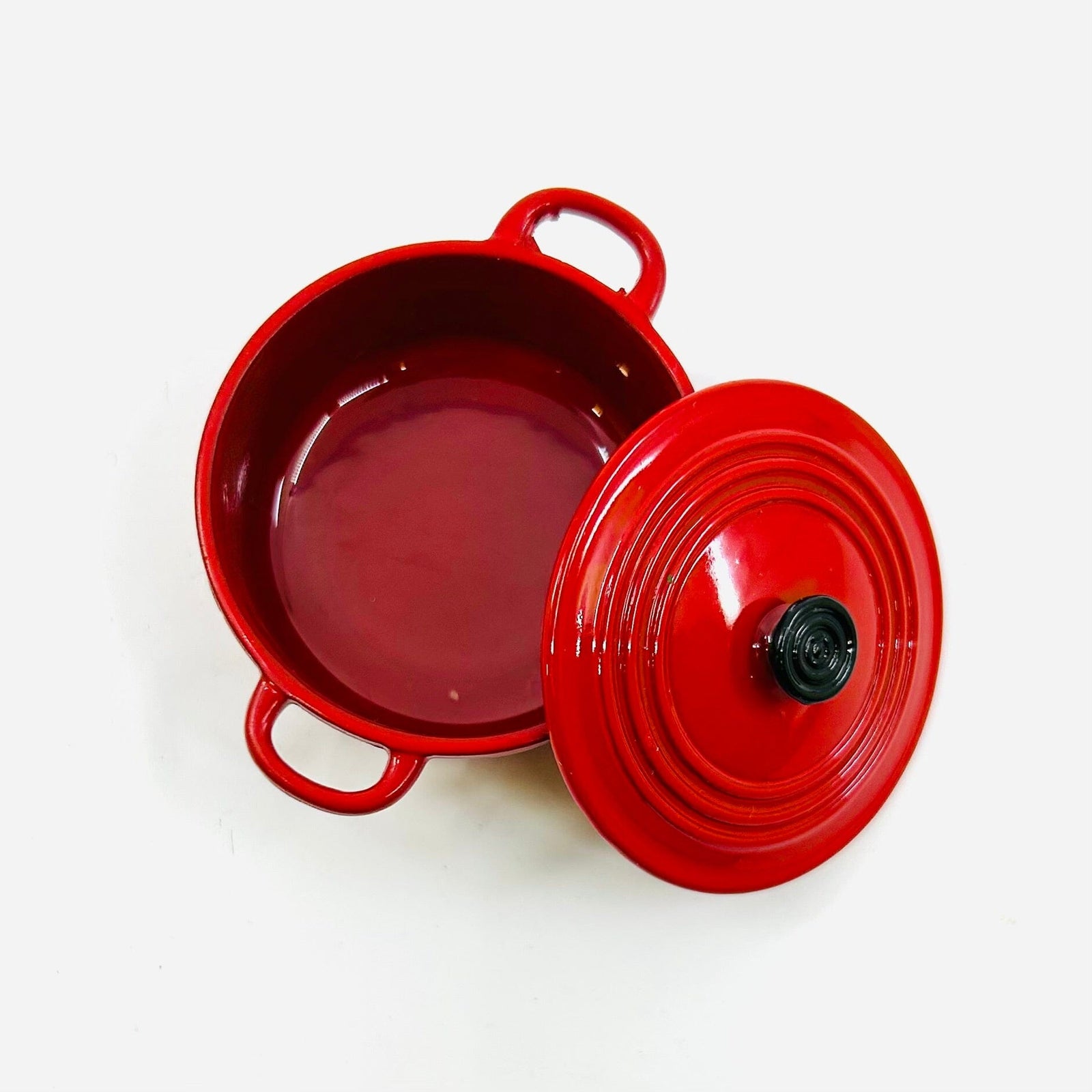 Miniature La Cruset, Red Miniature - 