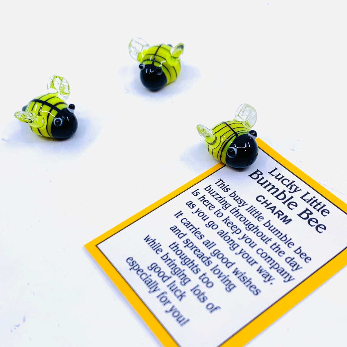 Lucky Little Bumble Bee Pocket Charm PT94 Miniature GANZ 