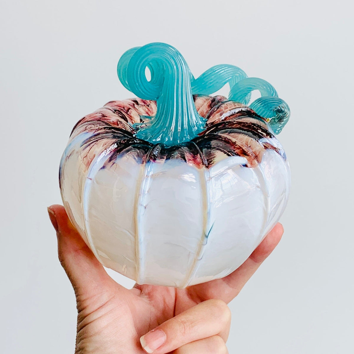 Daily Pumpkin 2927 Squat Gabby Luke Adams Glass Blowing Studio 