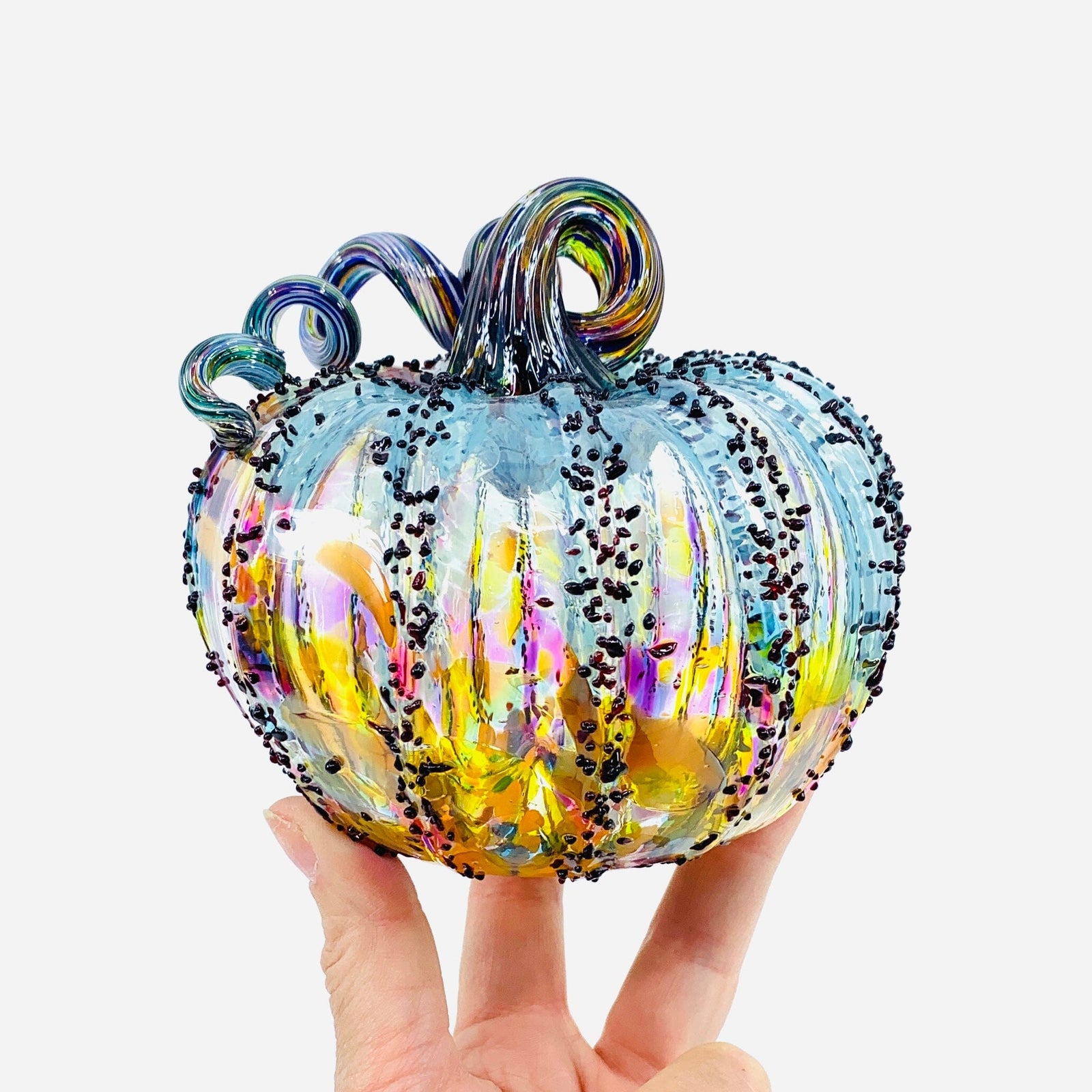 Daily Pumpkin 1793 Squat Gabby Luke Adams Glass Blowing Studio 