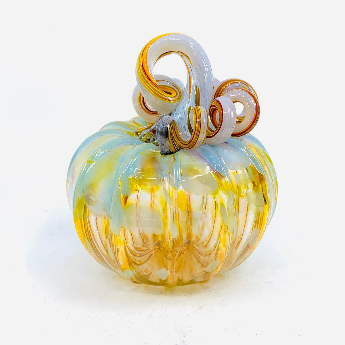 Daily Pumpkin 972 Squat Gabby Luke Adams Glass Blowing Studio 