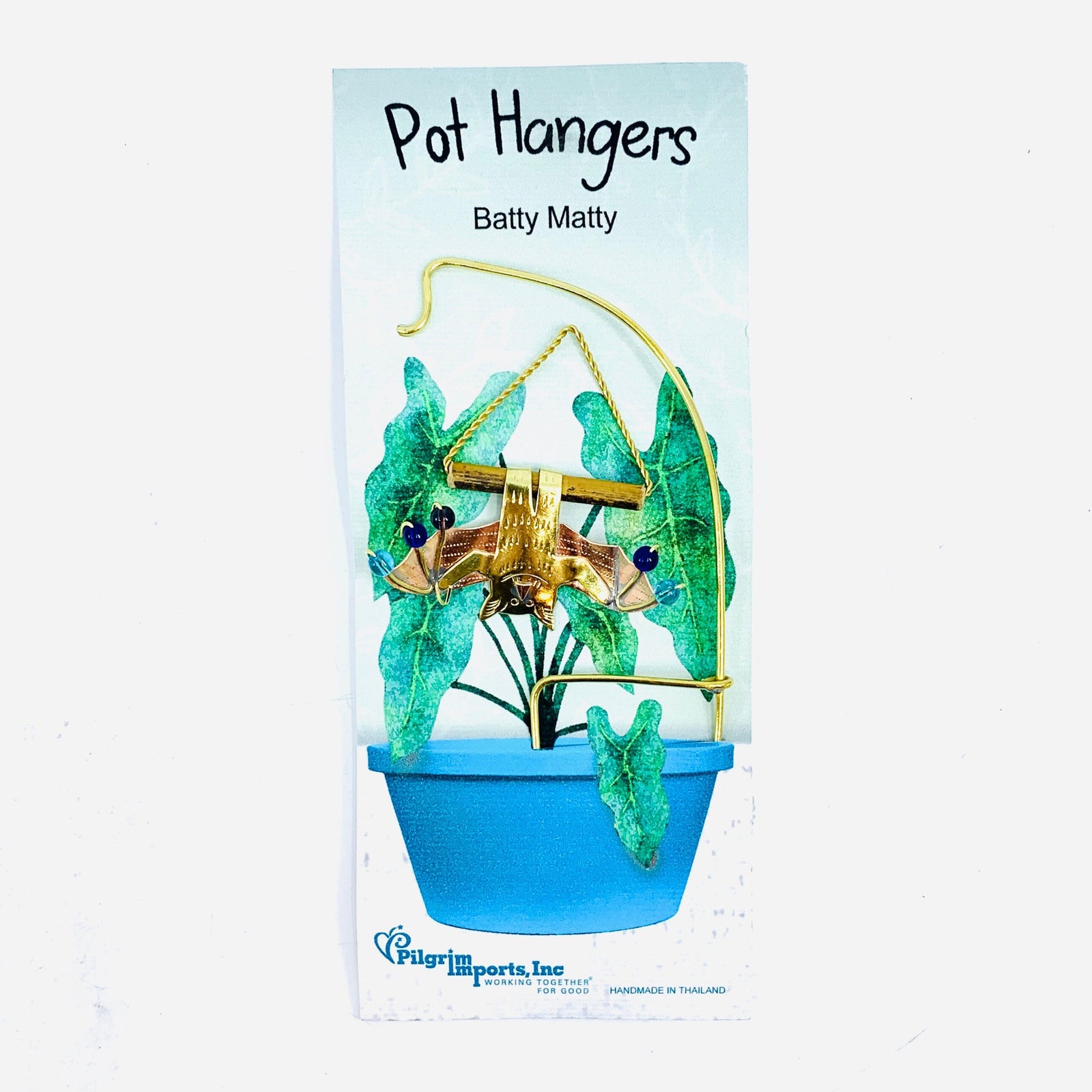 Plant Hangers 4, Batty Matty Miniature Pilgrim Imports 